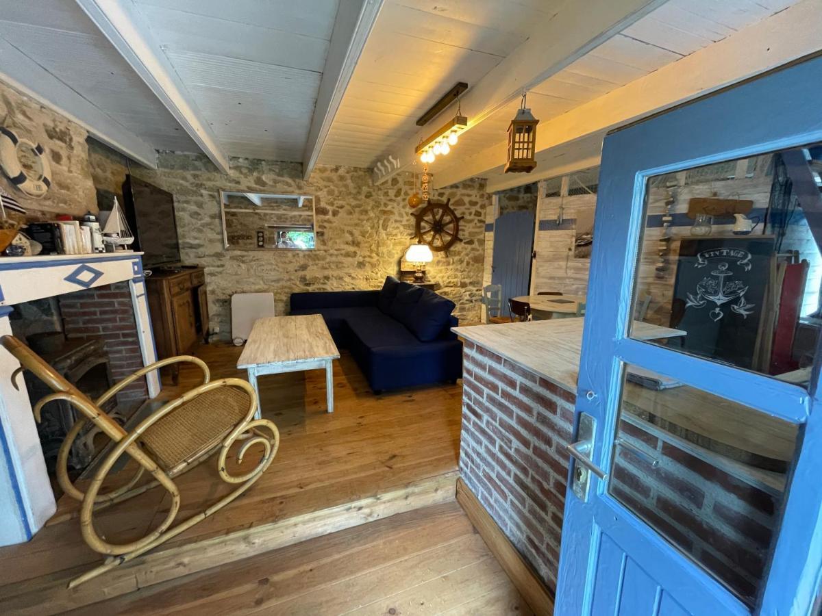 Authentique Maison De Pecheur Au Coeur D'Un Hameau Крозон Экстерьер фото